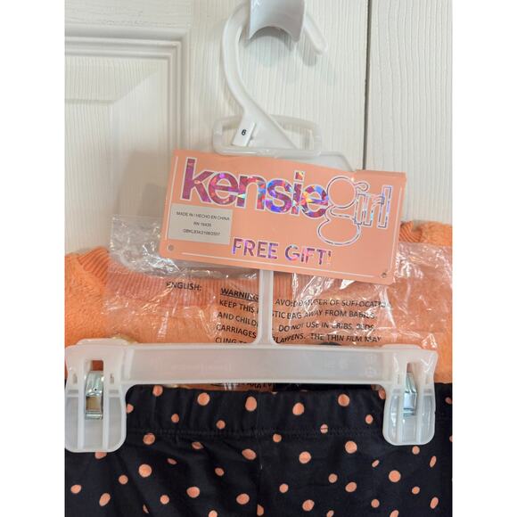 NEW Kensie Girl 3-Piece Halloween Glitter Unicorn Sparkly Outfit  6 - Picture 6 of 8